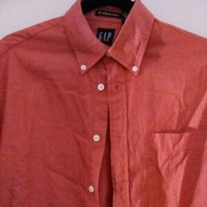 Men's Pink Size S GAP Button-Down Dress Shirt